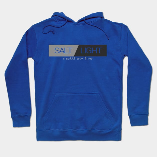 Salt and Light - Matthew 5 - Christian Design Hoodie by Hoomie Apparel